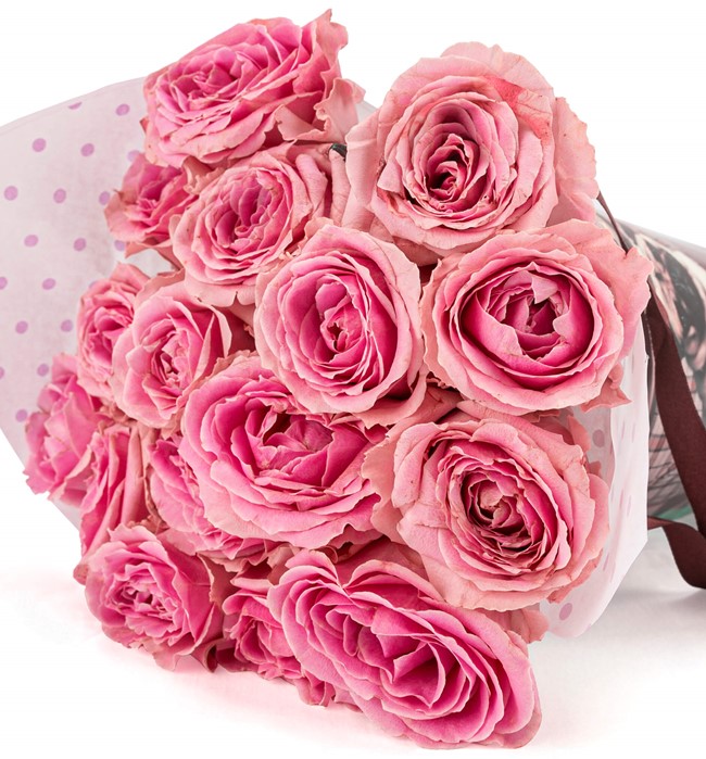 Miss You - 15 li Pembe Gül Tasarım