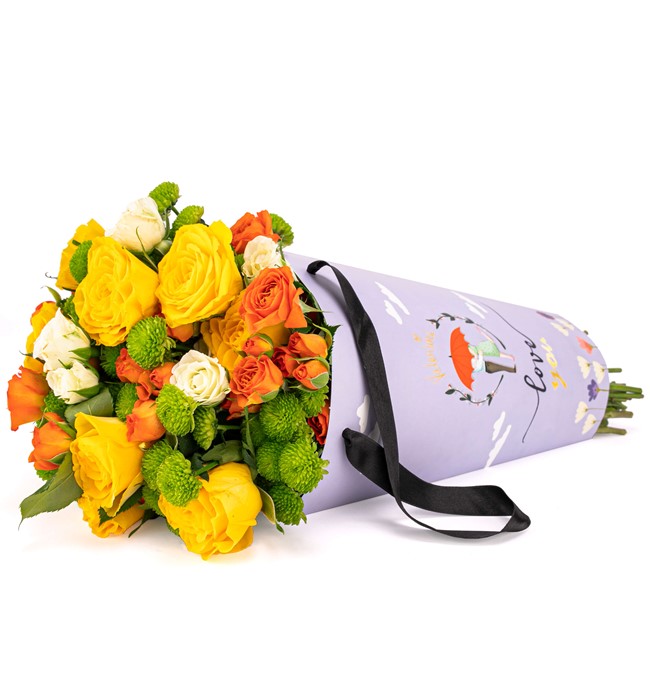 Sarı ve Turuncu Güller