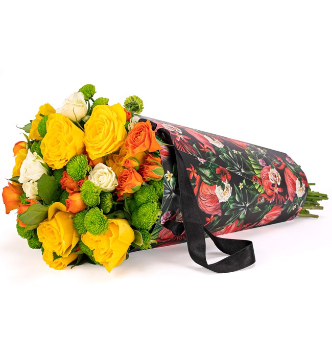  Sarı ve Turuncu Güller